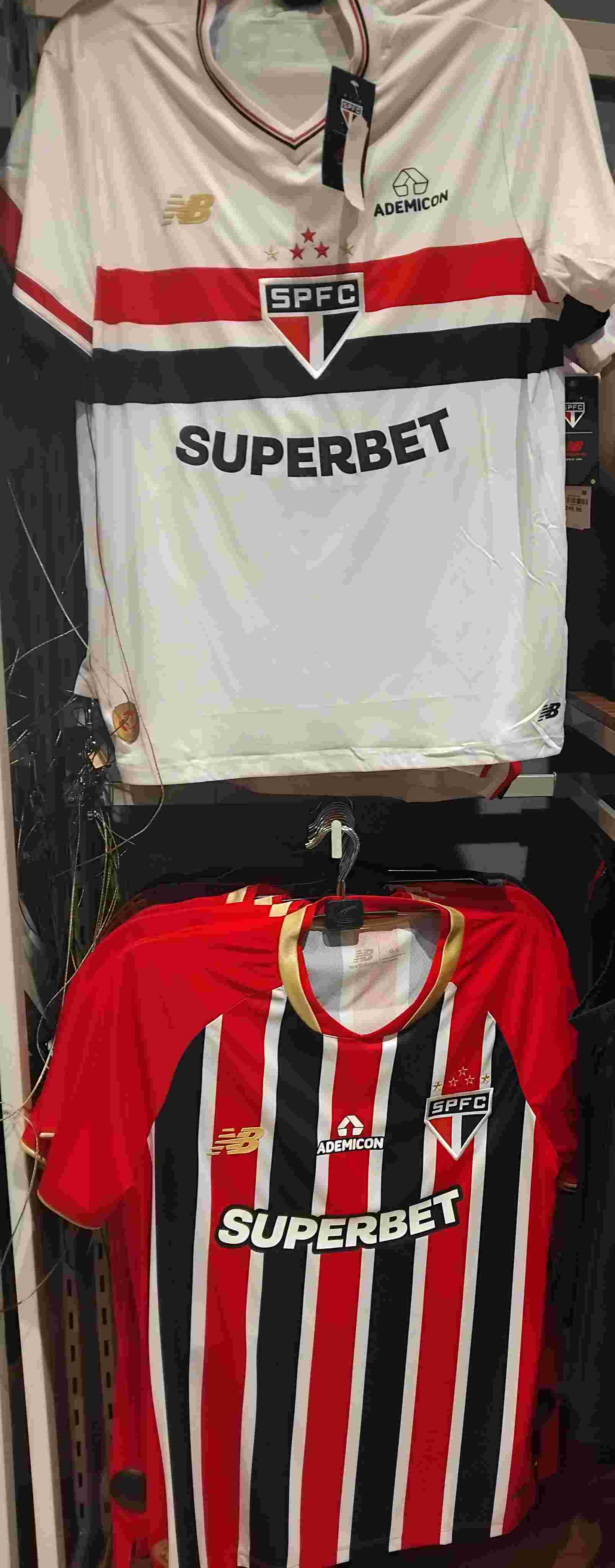 Camisas do São Paulo originais 